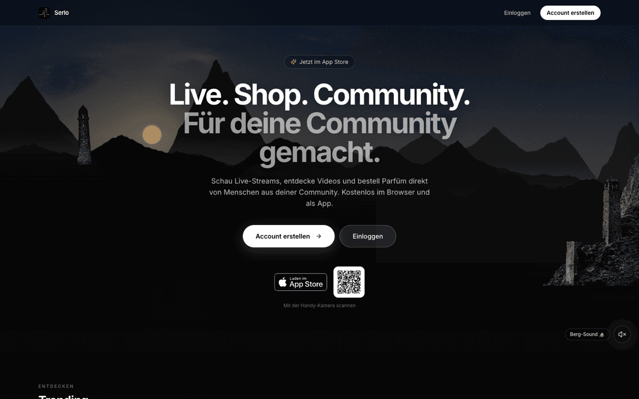 Serlo – Social-App mit Live & Shop