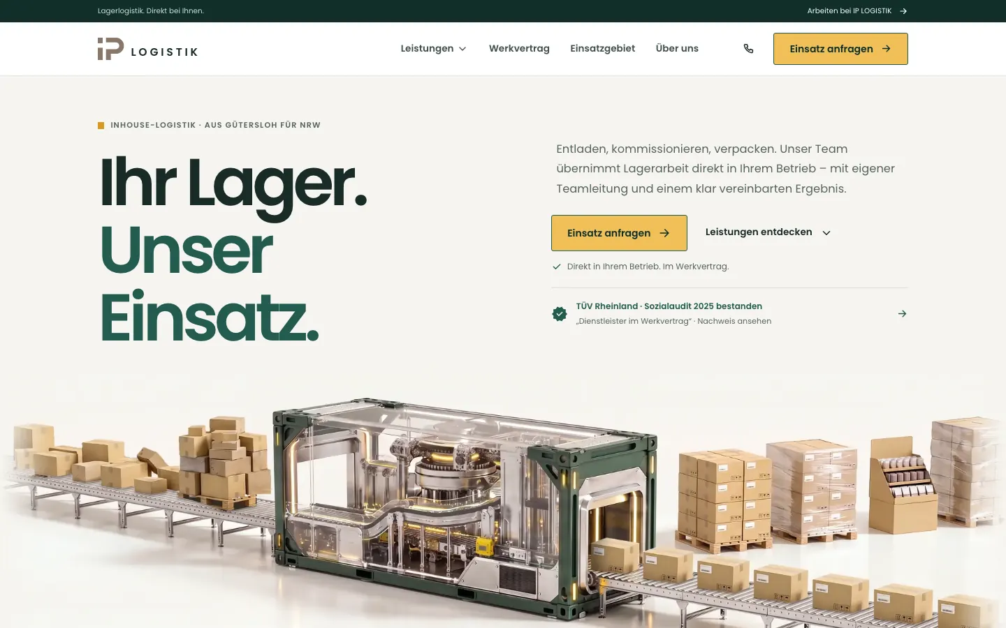 Startseite IP Logistik GmbH